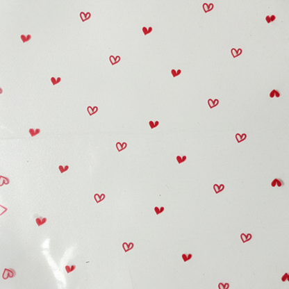 100pcs of 10cm x 10cm Printed Transparent Resealable Cellophane Bags – Self-Sealing Cookie Gift Bags for Candy, Party Favors & Bakery Packaging