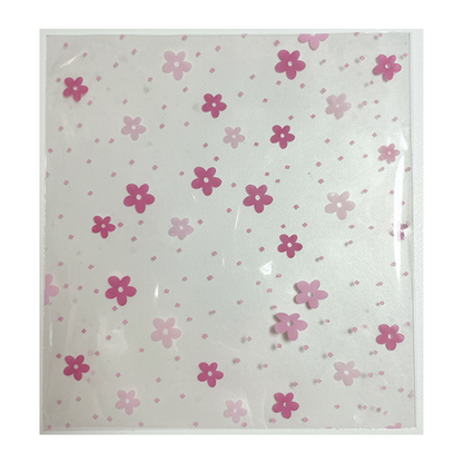 Cellophane Wrap Sheet 50×50cm Large Thicker Clear Cellophane Wrap Gift Plastic Jumbo Basket Sheet for Cookie Packaging, Party Favors, Hampers, Flowers, Crafts & Gift Wrapping