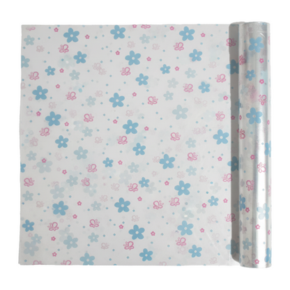 Cellophane Wrap Sheet 50×50cm Large Thicker Clear Cellophane Wrap Gift Plastic Jumbo Basket Sheet for Cookie Packaging, Party Favors, Hampers, Flowers, Crafts & Gift Wrapping