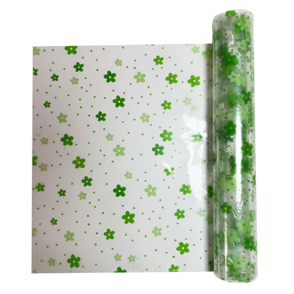 Cellophane Wrap Sheet 50×50cm Large Thicker Clear Cellophane Wrap Gift Plastic Jumbo Basket Sheet for Cookie Packaging, Party Favors, Hampers, Flowers, Crafts & Gift Wrapping