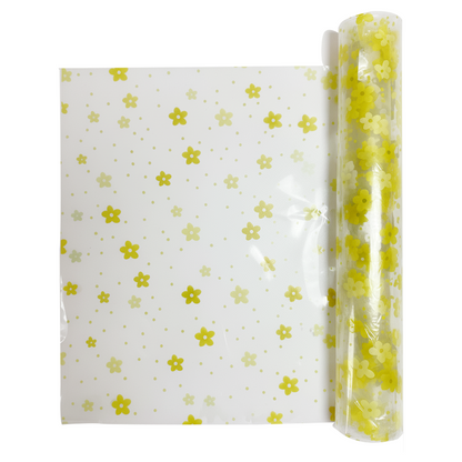 Cellophane Wrap Sheet 50×50cm Large Thicker Clear Cellophane Wrap Gift Plastic Jumbo Basket Sheet for Cookie Packaging, Party Favors, Hampers, Flowers, Crafts & Gift Wrapping