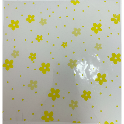 Cellophane Wrap Sheet 50×50cm Large Thicker Clear Cellophane Wrap Gift Plastic Jumbo Basket Sheet for Cookie Packaging, Party Favors, Hampers, Flowers, Crafts & Gift Wrapping