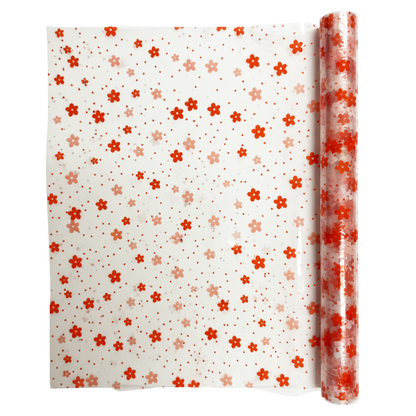 Cellophane Wrap Sheet 50×50cm Large Thicker Clear Cellophane Wrap Gift Plastic Jumbo Basket Sheet for Cookie Packaging, Party Favors, Hampers, Flowers, Crafts & Gift Wrapping