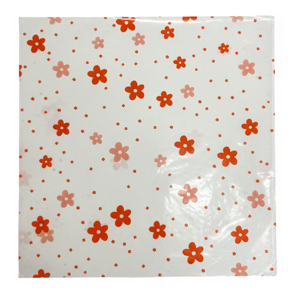 Cellophane Wrap Sheet 50×50cm Large Thicker Clear Cellophane Wrap Gift Plastic Jumbo Basket Sheet for Cookie Packaging, Party Favors, Hampers, Flowers, Crafts & Gift Wrapping