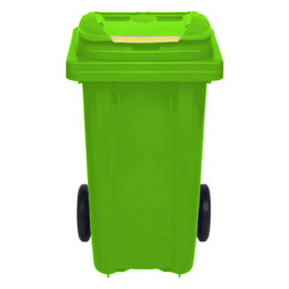 Eco-Friendly Pedal Waste Bin – Light Green - 80L – Recycled Plastic with Foot Pedal - Ethic Solutions -