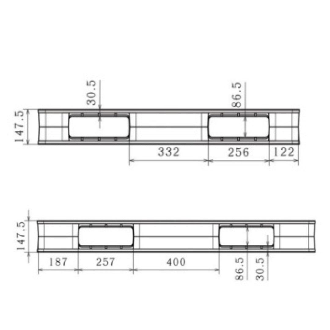 Ultra Heavy-Duty Reversible Pallet – Ventilated Double Deck (Model: IPH1311) - Ethic Solutions -