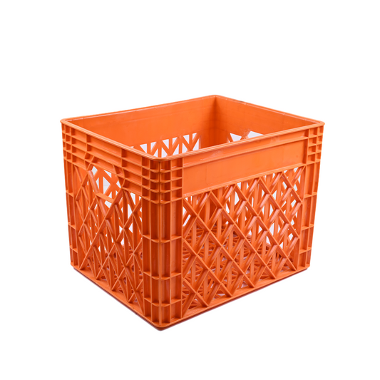 Milk Crate – Stackable & Heavy-Duty (398mm x 322mm x 308mm)