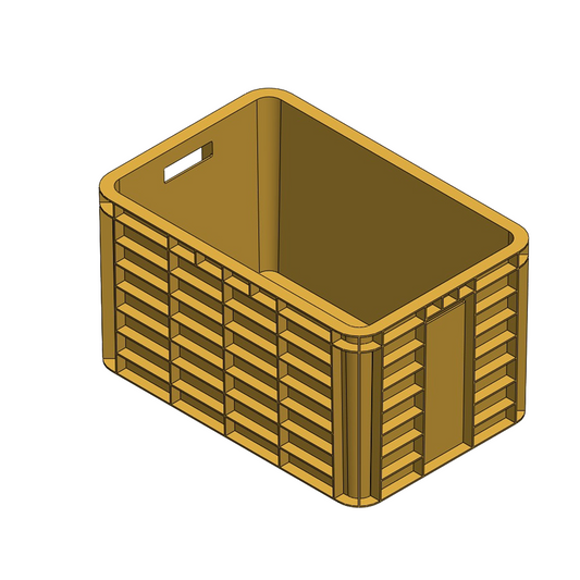 Multi-Purpose Crate – Versatile Storage Solution (600mm x 402mm x 339mm)