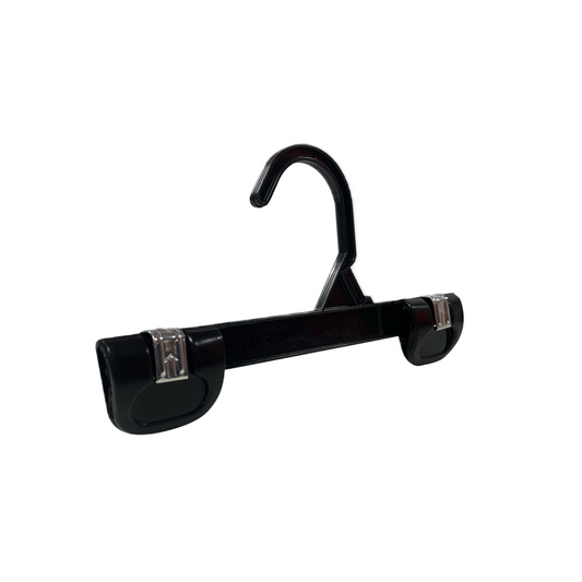 8 INCH PLASTIC BOTTOM HANGERS WITH METAL CLIPS 500 PAAK - NB KS 1004