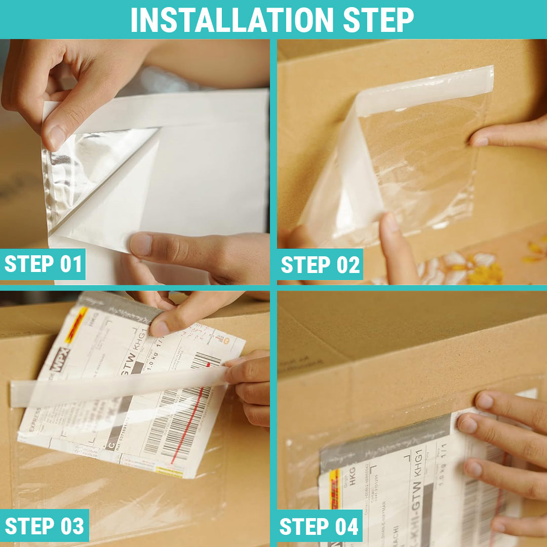 Eco-Friendly Recycled Self-Adhesive Packing List Envelope – 123 x 111 mm - Ethic Solutions -