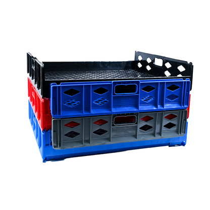 Toast Crate Storage Crate Storage Box Organizer Bin Stackable Basket Heavy Duty Reinforced Walls Anti-Slip Grid Base UV Stabilized Fade-Resistant Easy Handling for Bakery Food Storage Transport – 750 x 650 x 150 mm 73 L - Ethic Solutions -