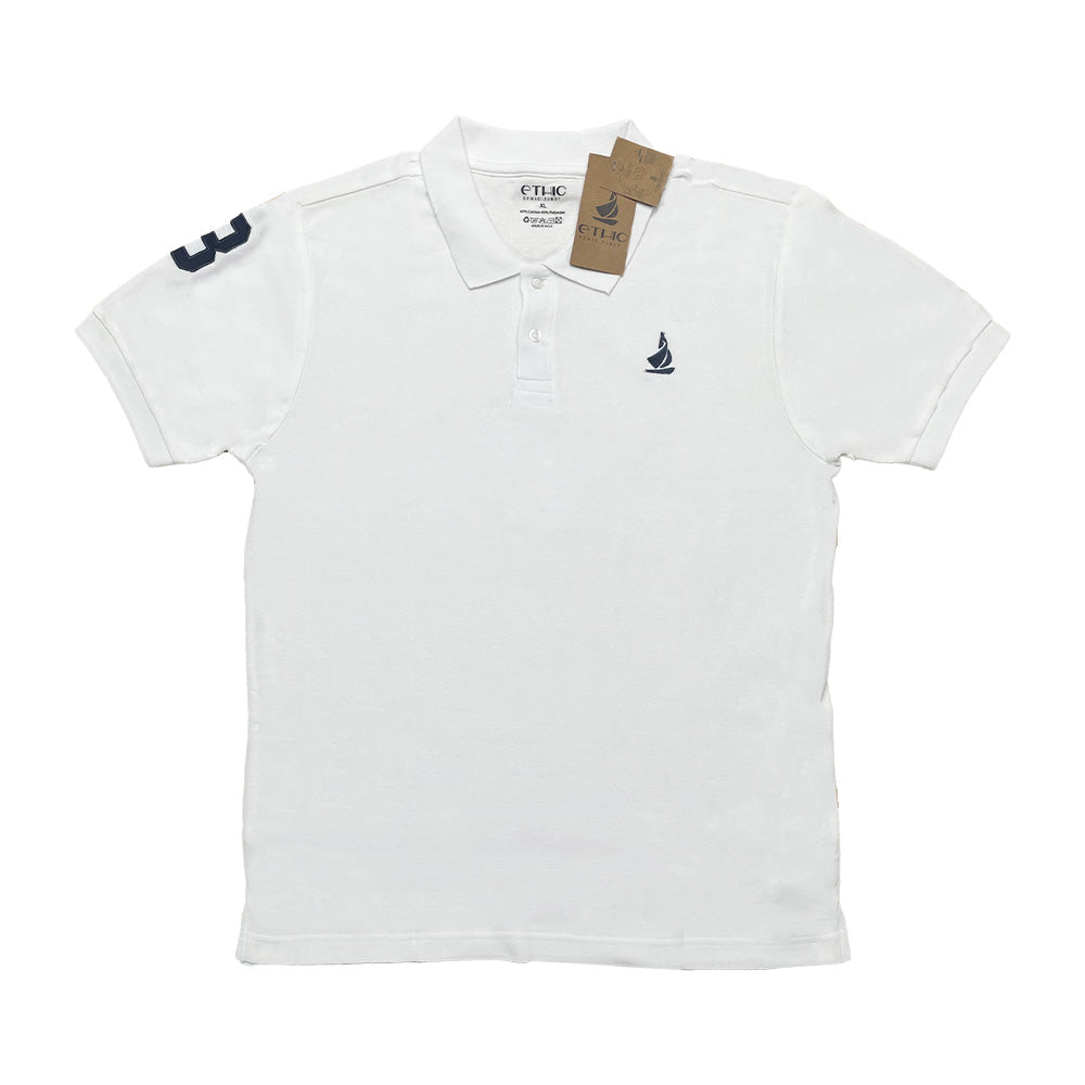 Polo T-Shirt for Men – Premium Cotton Short Sleeve Casual with Embroidered Logo Summer Collar Shirts Button Solid Color