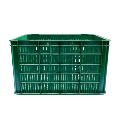 Multi-Purpose Storage Crate 600×402×339mm – Versatile Heavy Duty Plastic Storage Box, Durable Stackable Utility Bin, Warehouse Container, Kitchen Organizer, Multi Use Plastic Basket